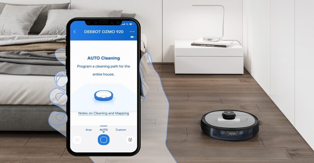 Lợi ích của việc chia sẻ quyền điều khiển robot hút bụi lau nhà