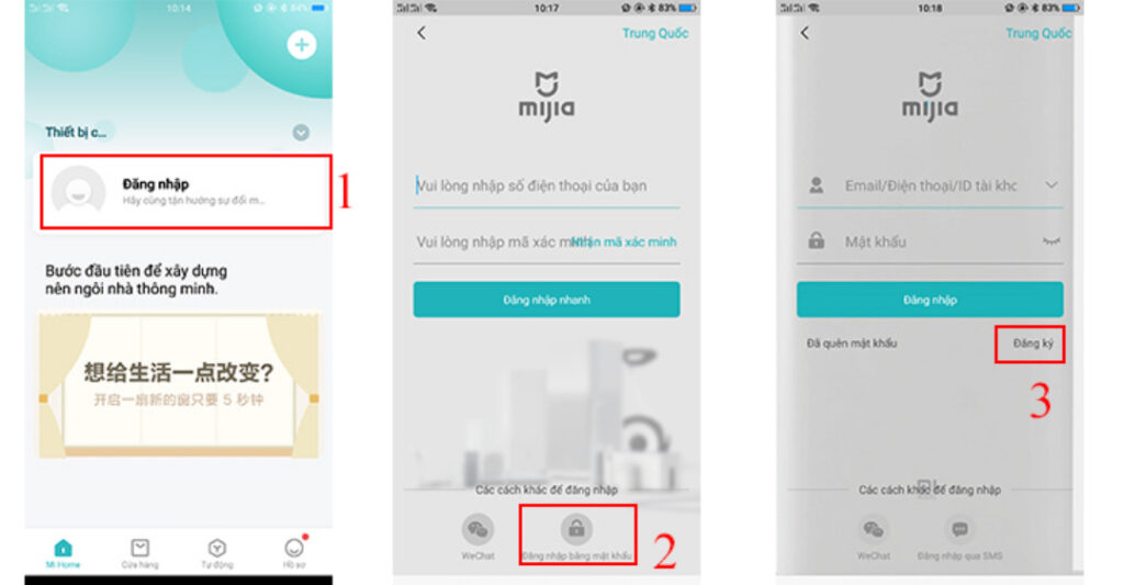 Hướng dẫn kết nối robot hút bụi Xiaomi với app Mi Home