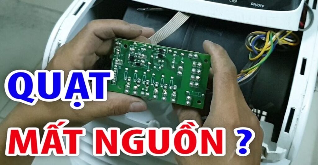 Nguyên Nhân Quạt Hơi Nước Mất Nguồn