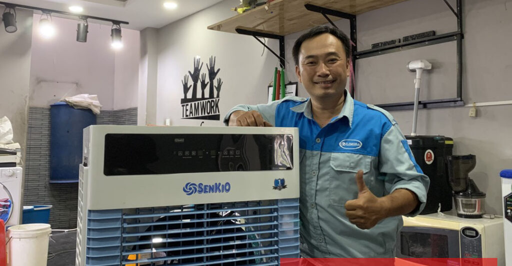 quy trình sửa chữa quạt