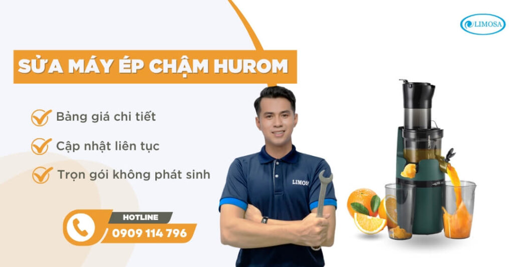 sửa máy ép chậm hurom