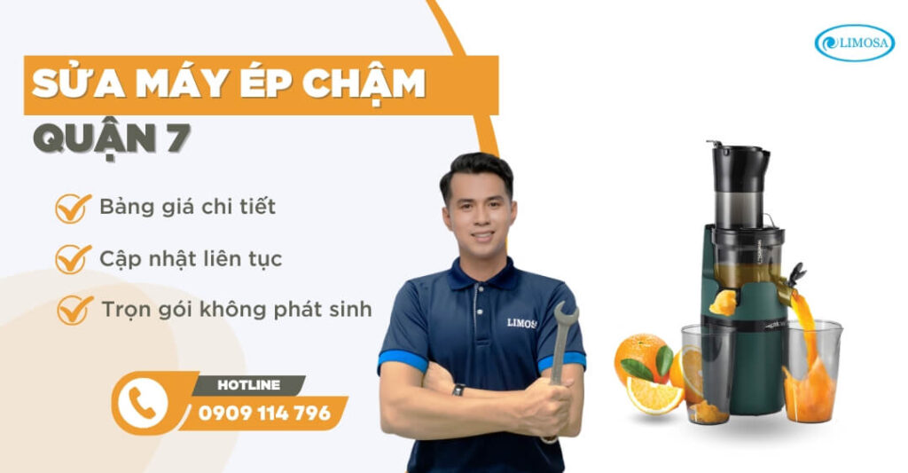 sửa máy ép chậm quận 7