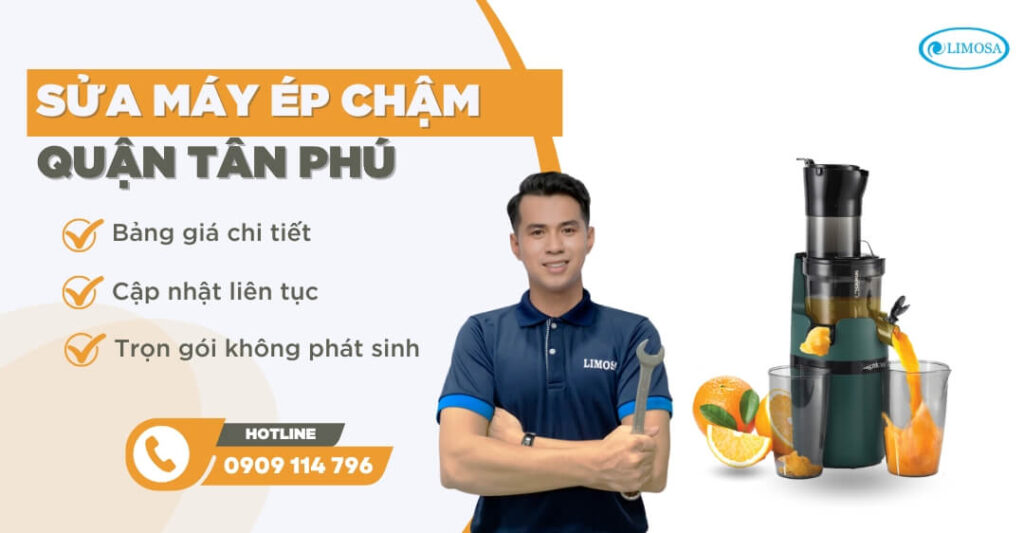 sửa máy ép chậm quận tân phú