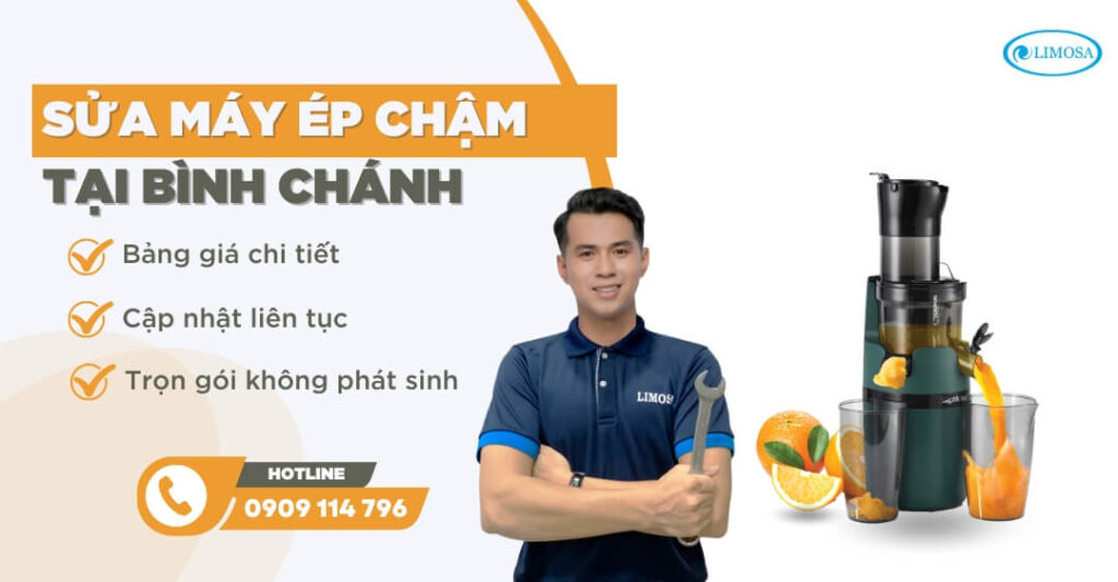 sửa máy ép chậm tại bình chánh