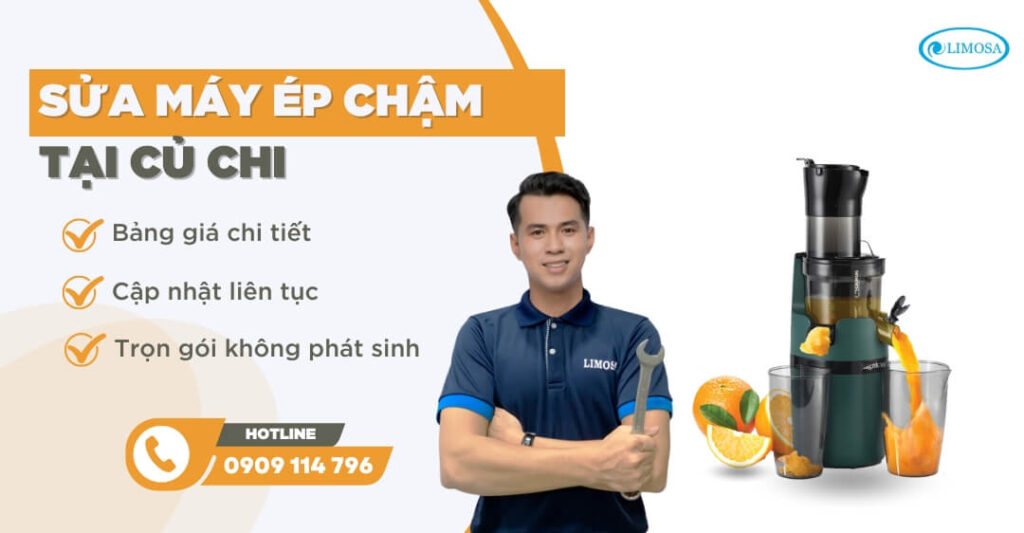 sửa máy ép chậm tại củ chi