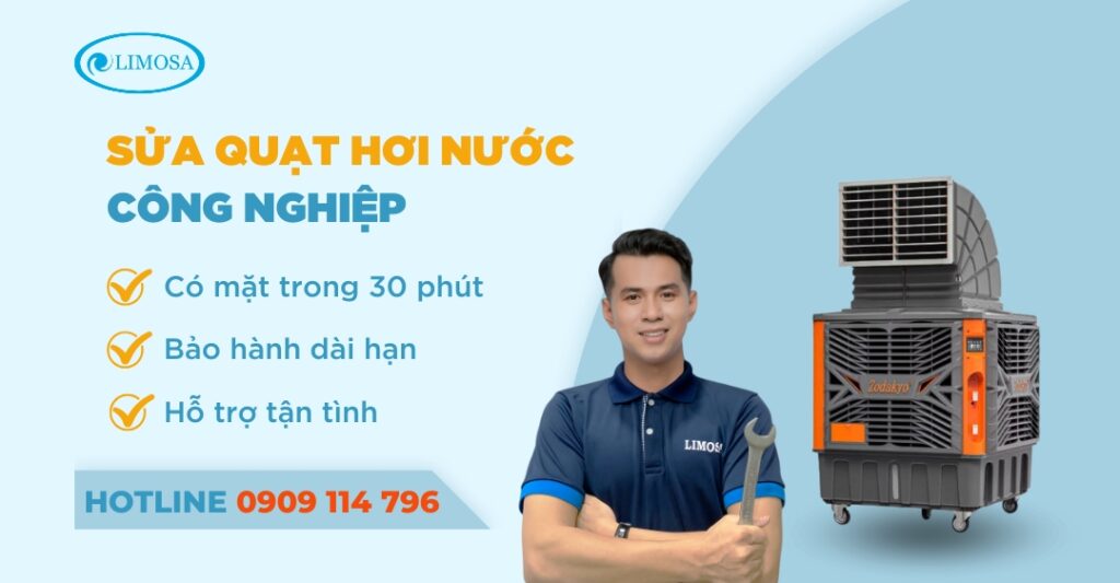 sửa quạt hơi nước công nghiệp