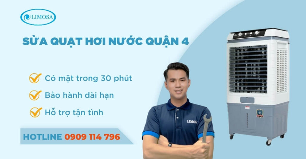 sửa quạt hơi nước quận 4