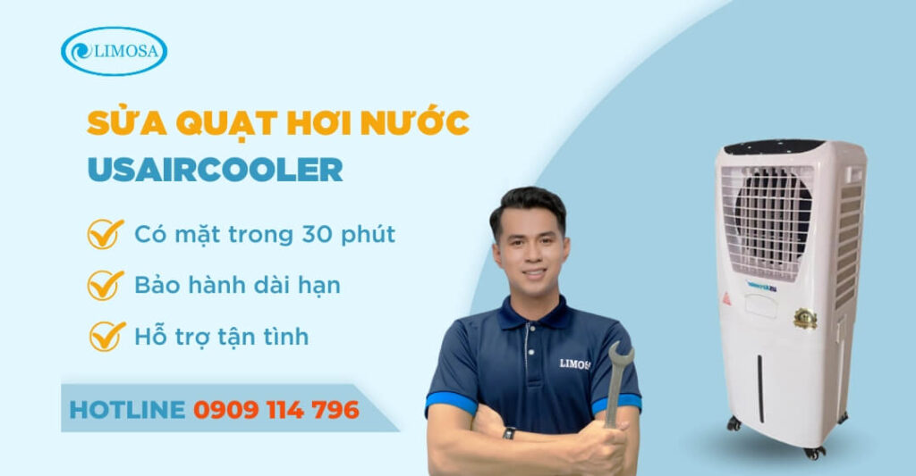 sửa quạt hơi nước usaircooler